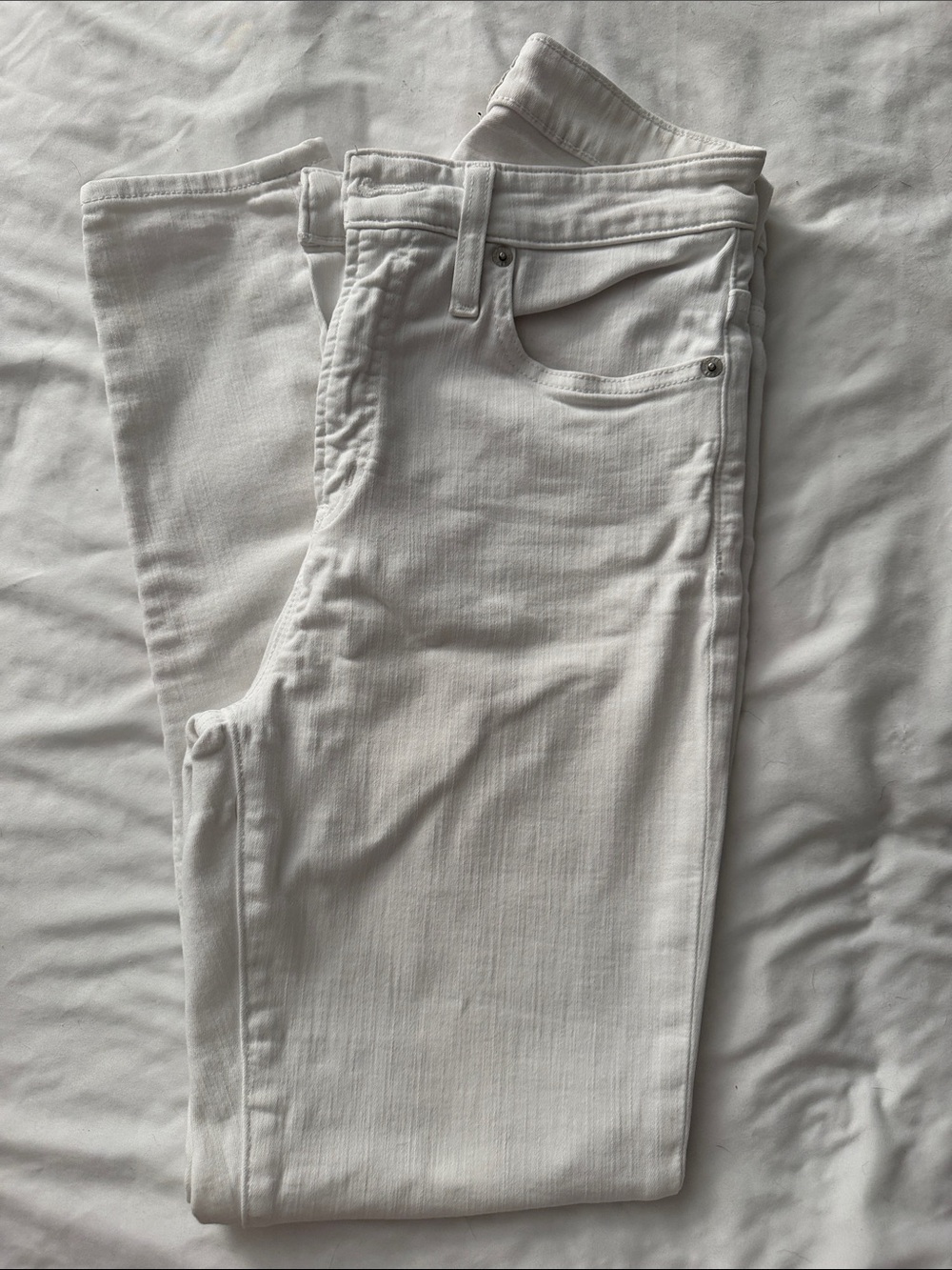 J. Crew Women's Skinny Jeans in White
